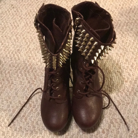 Sam Edelman Spike Booties - Picture 1 of 3